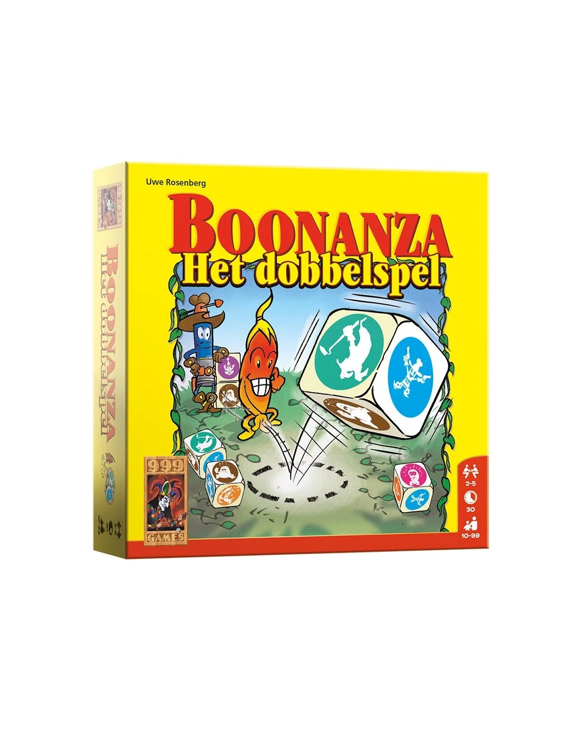 999 Games Boonanza: Het Dobbelspel 3 999 Games Boonanza: Het Dobbelspel