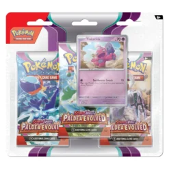 Pokemon Scarlet & Violet Paldea Evolved 3-boosterblister