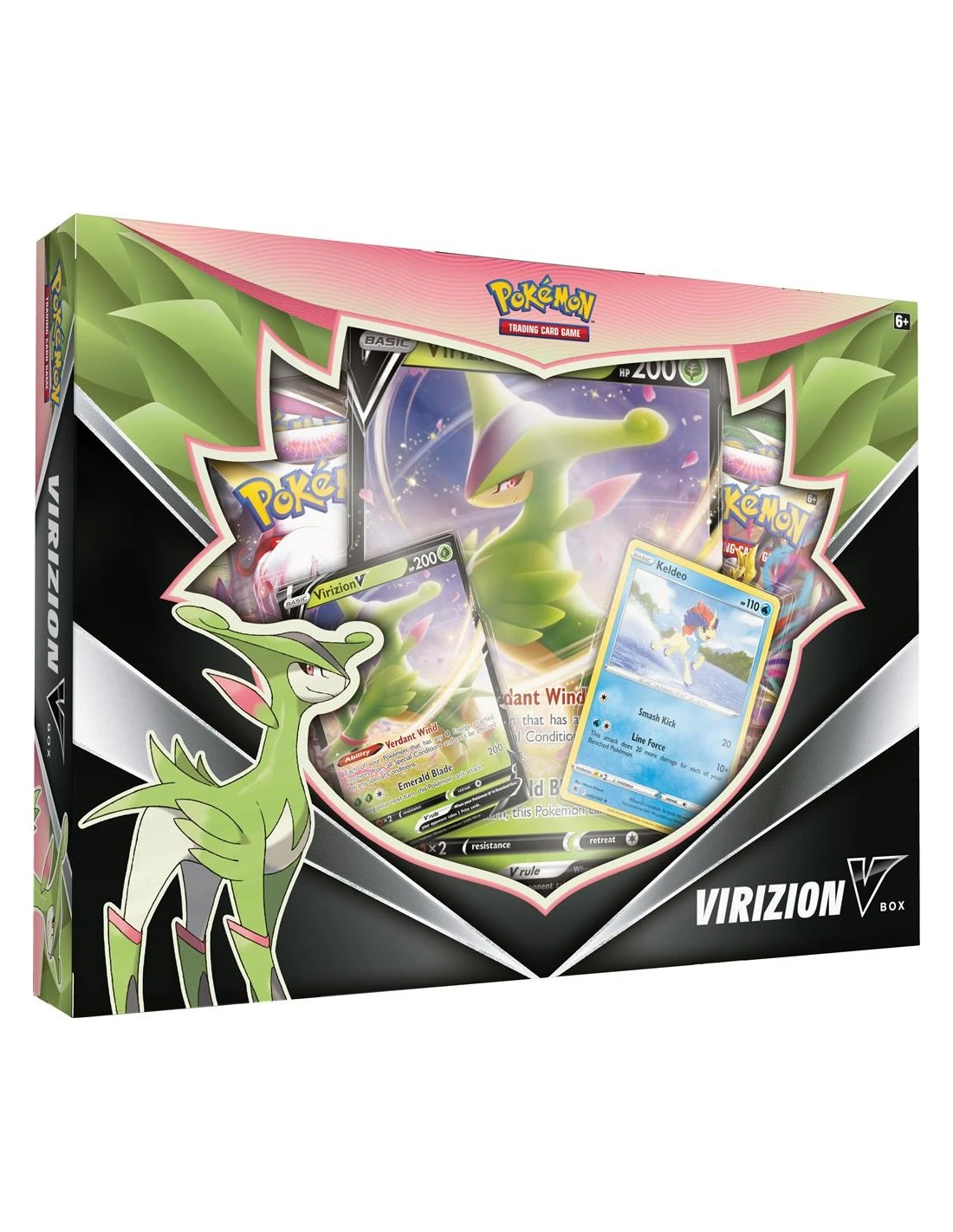 Pokemon Virizion V Box 3 Pokemon Virizion V Box