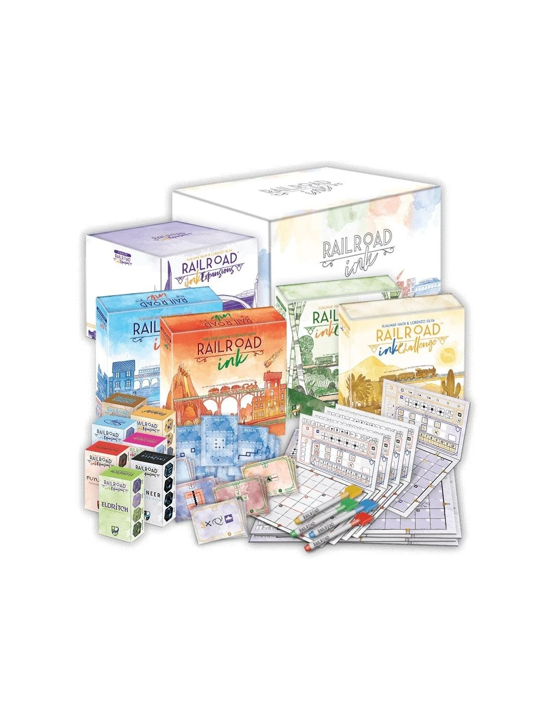 Railroad Ink Challenge - Ultimate Collector's Edition 3 Railroad Ink Challenge - Ultimate Collector's Edition